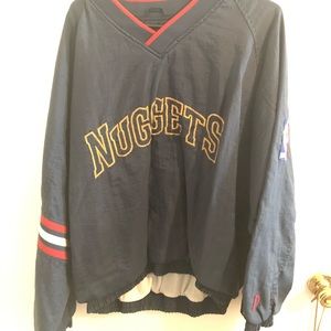 Classic Denver Nuggets windbreaker